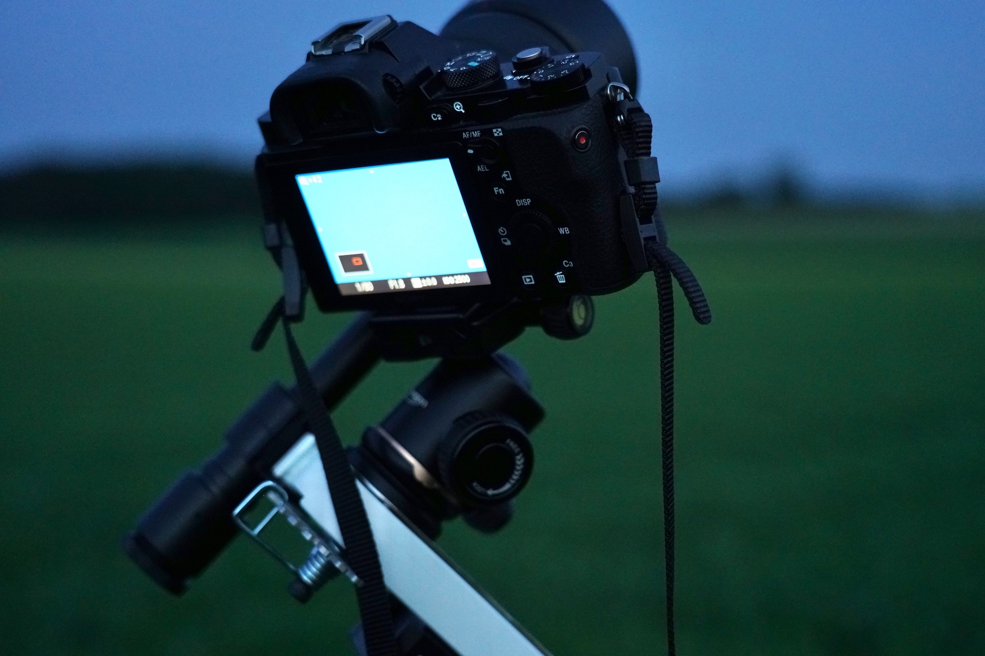 Step 6: Wind up and align MiniTrack, test exposure