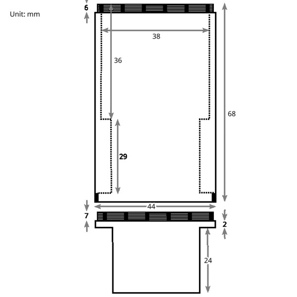 Omegon Adaptador para câmera 1.25"