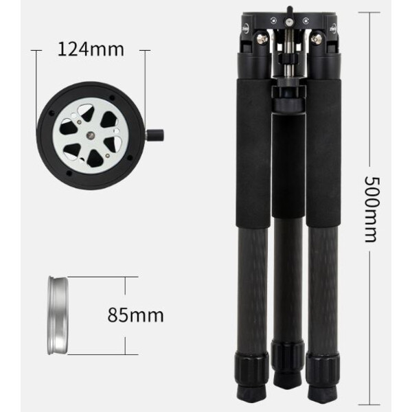 ZWO Montierung AM3 Harmonic Equatorial Mount + Carbon Tripod