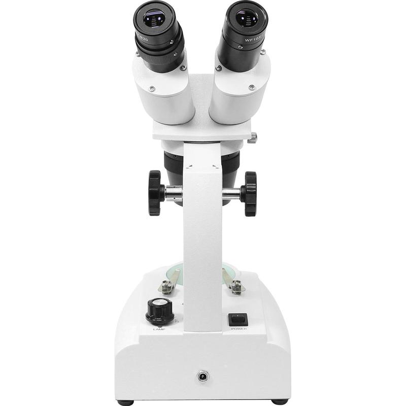 Omegon StereoView stereo microscope, 80x, LED, naturalist set beach