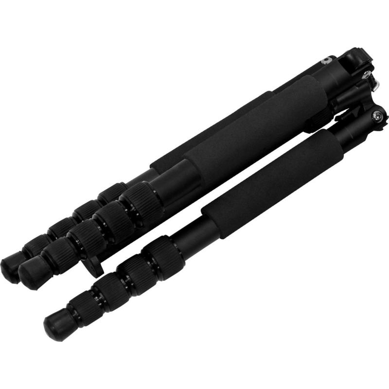 Omegon Pro aluminium tripod + 3-way-panheads Pro PD80 tripod pan-head