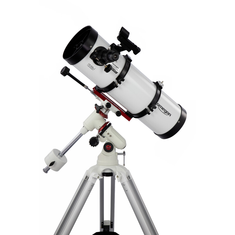 Omegon Telescop Teleskop Advanced 130/650 EQ-320 + Transporttasche für Tuben/Optiken 5''