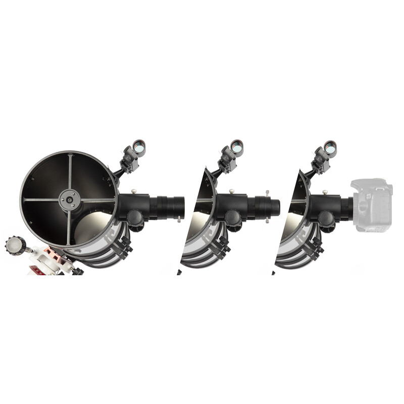 Omegon Telescop Teleskop Advanced 130/650 EQ-320 + Geanta de transport pentru tuburi/optici de 5"