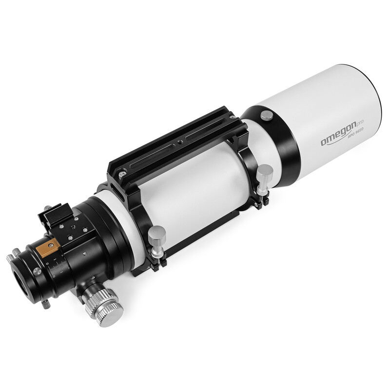 Omegon Apochromatic refractor Pro APO AP 96/575 Triplet ED FCD-100 LX85 GoTo