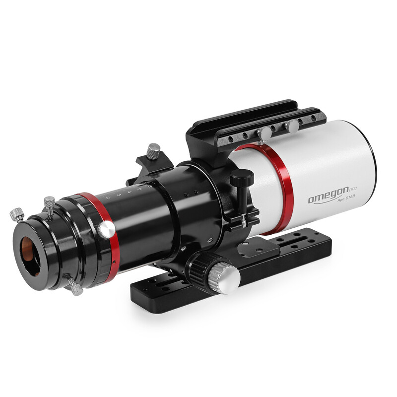 Omegon Refractor apochromat Pro APO AP 61/360 Triplet ED OTA + Pro Reducer 0,75x